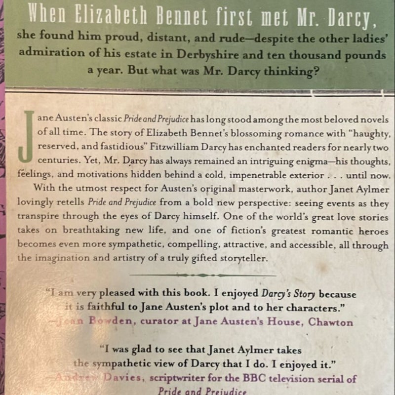 Darcy's Story