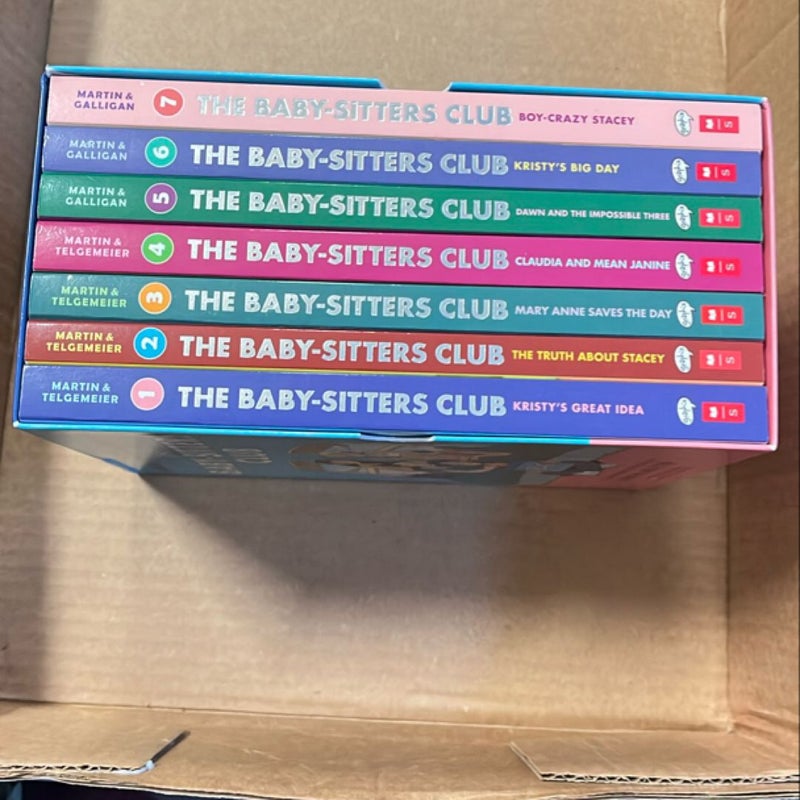 The Baby-Sitters Club Graphic Novels #1-7 Full-Color Edition