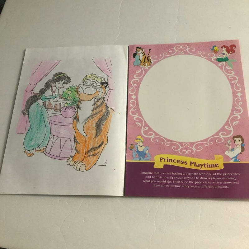 Disney Princess Party Activity Book