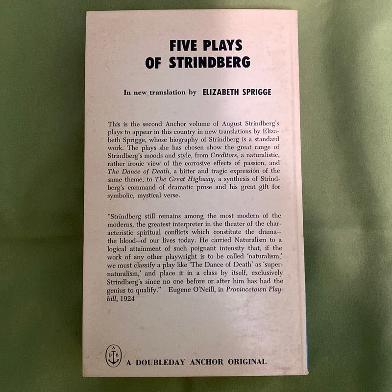 Five Plays of Strindberg