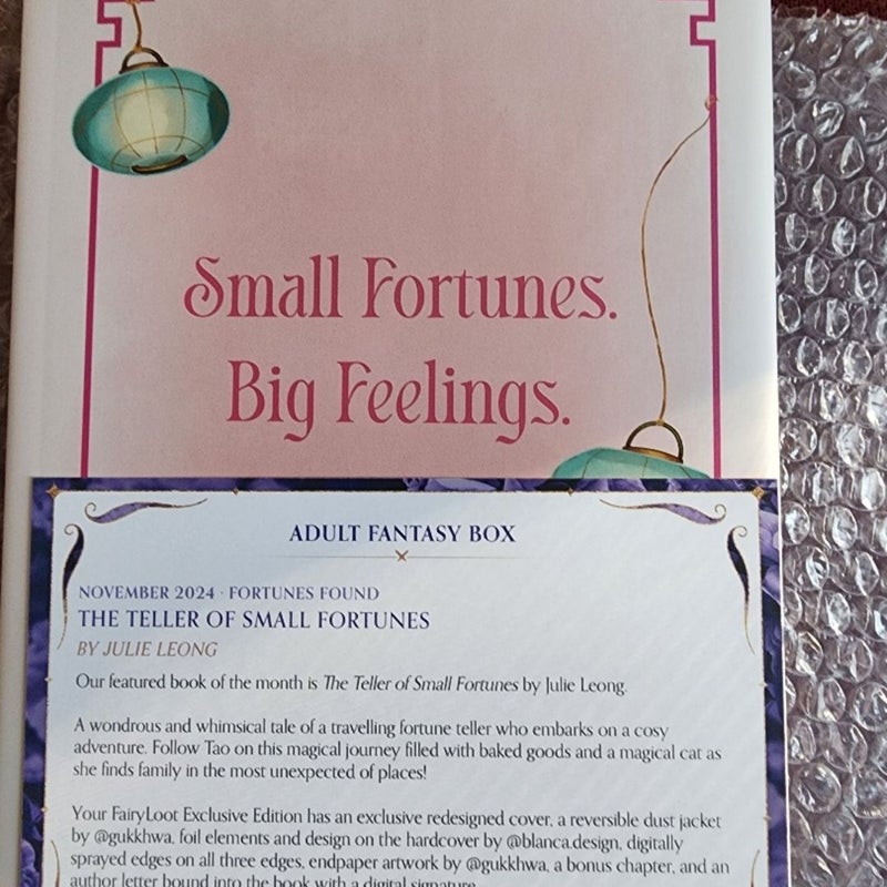A Teller of Small Fortunes- Fairyloot Edition