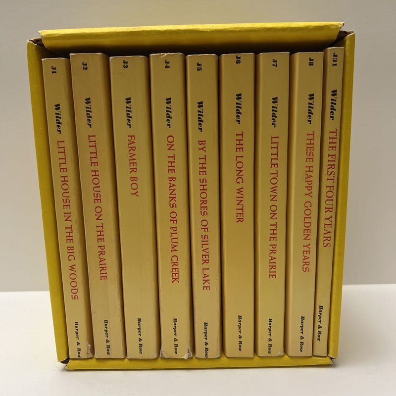 Little House ( 9-Book) Box Set (1971): Little House on the  Prarie