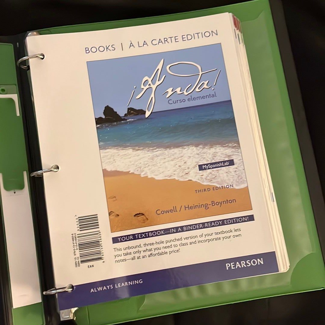 ¡Anda! Curso Elemental, Books a la Carte Edition