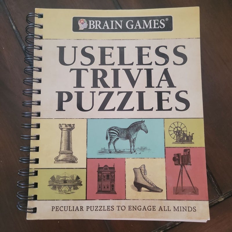 Brain Games Useless Trivia Puzzles