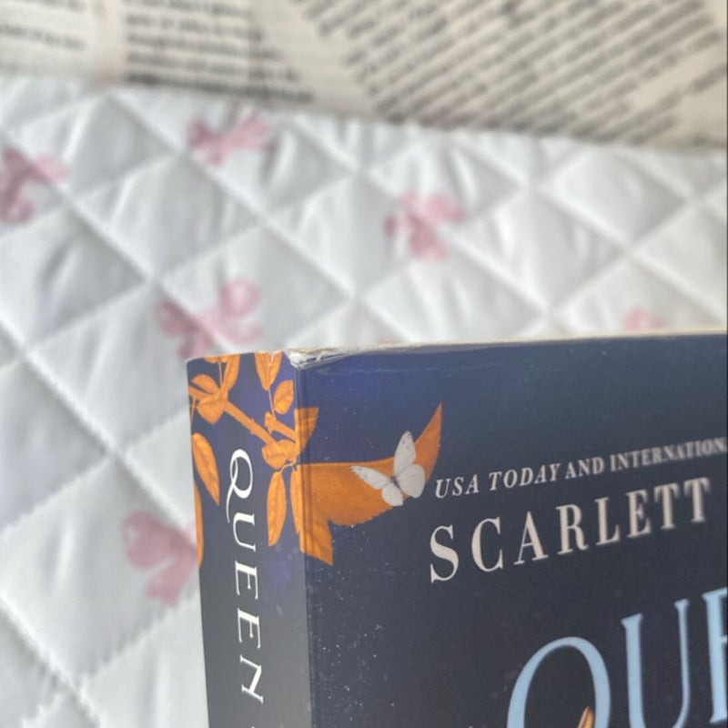 Queen of Myth and Monsters + handmade bookmark