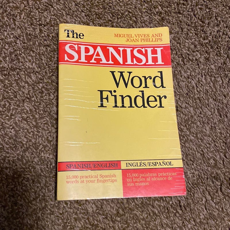 The Spanish Word Finder