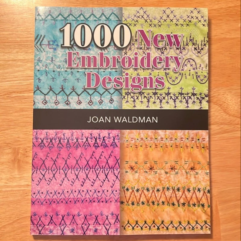 1000 New Embroidery Designs 