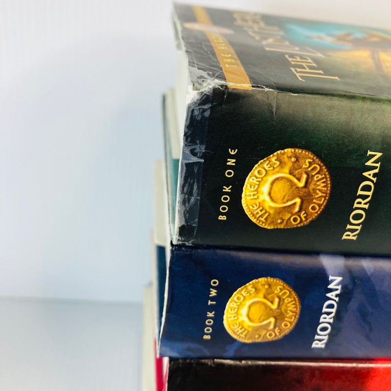 The heroes of Olympus hardback set