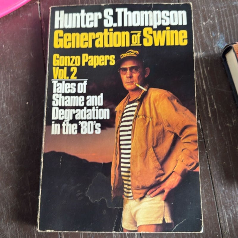 Generation of swine 