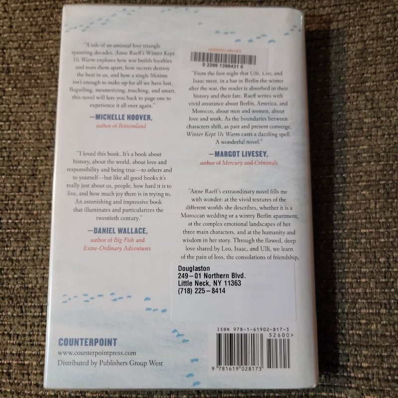 Winter Kept Us Warm (2018 First Edition)(Library Copy)