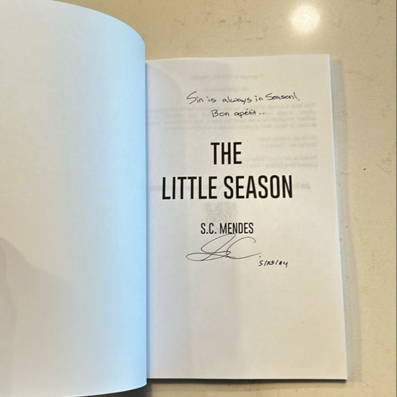 The little season signed 