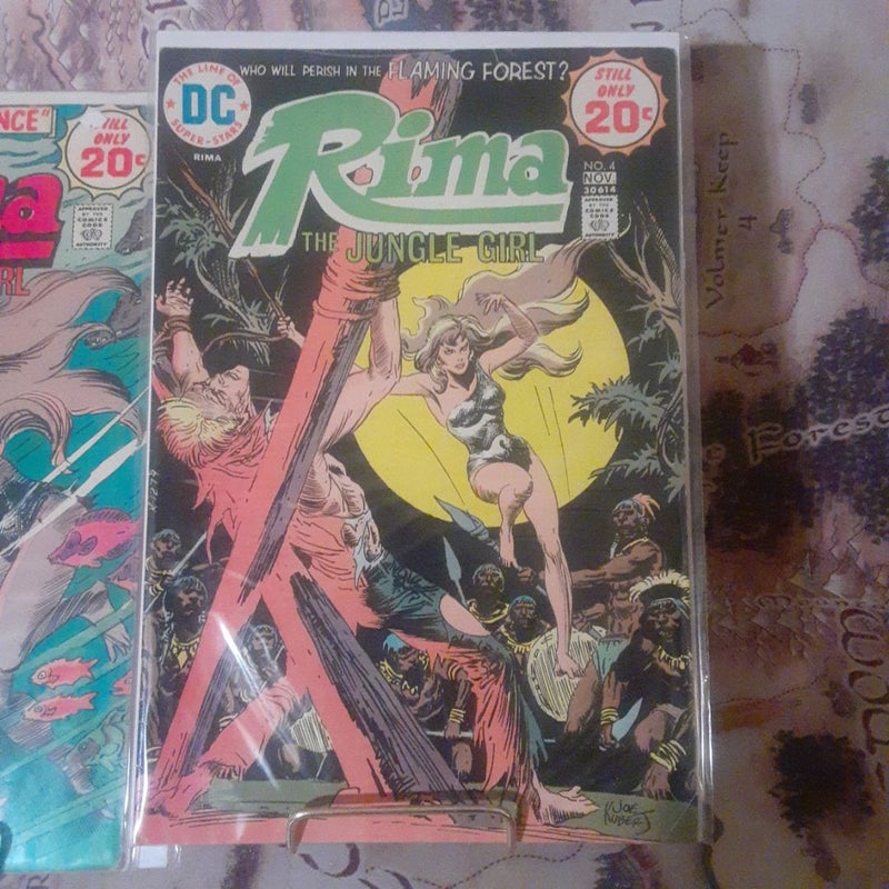 Rima the Jungle Girl 4,5 DC COMICS 