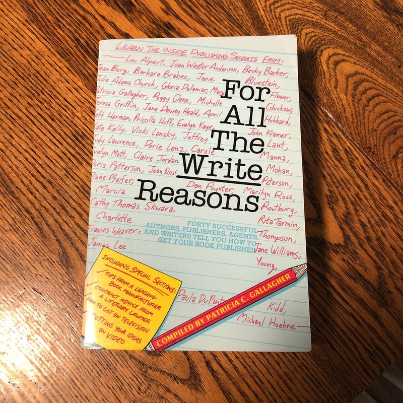 For All the Write Reasons