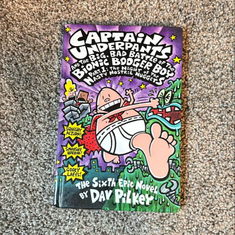 Captain Underpants and the Big, Bad Battle of the Bionic Booger Boy