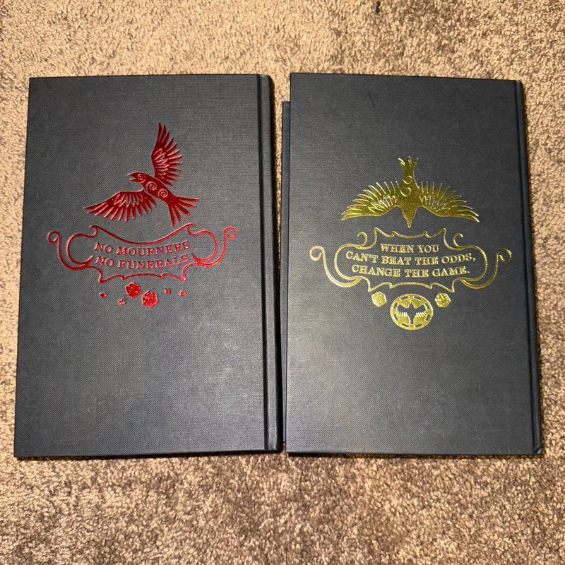 UK Collector’s Editions Six of Crows & Crooked Kingdom