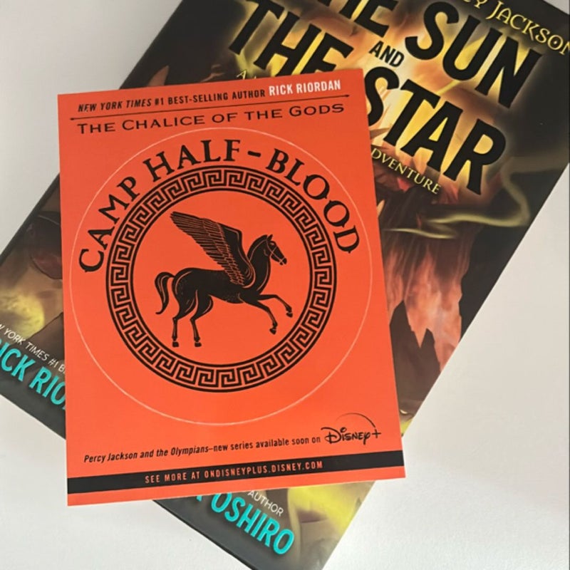 **SIGNED**The Sun and the Star (+ free PJO Ultimate Guide + stickers!) 