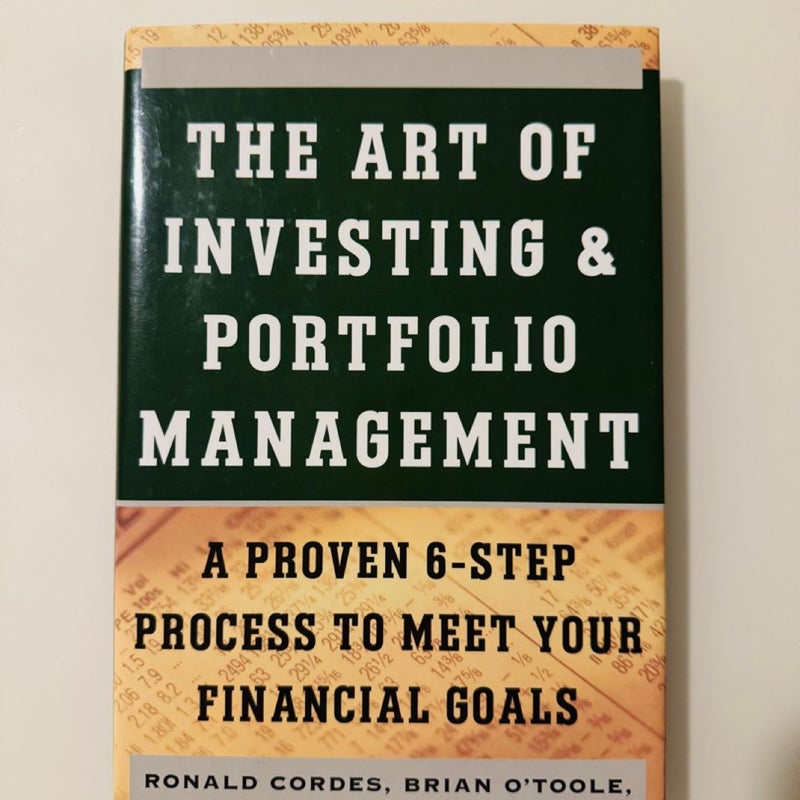 THE ART OF INVESTING & PORTFOLIO MANAGEMENT 