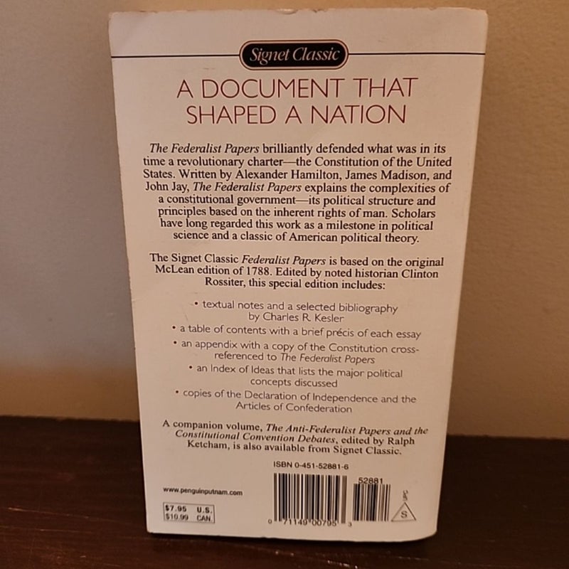 The Federalist Papers
