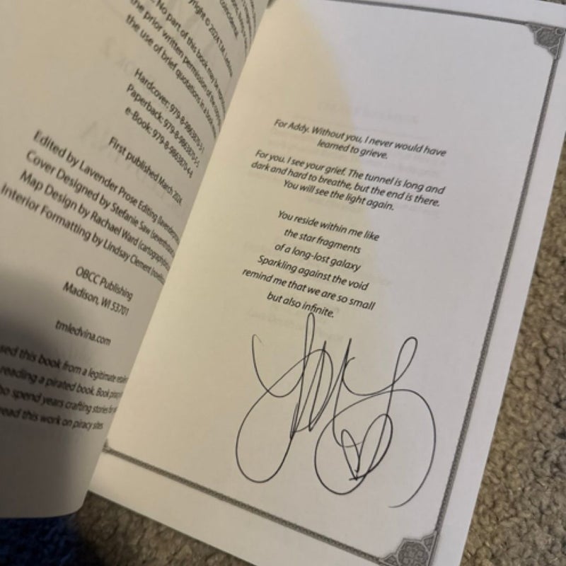 Brimstone and Fire Duology *hand-signed*