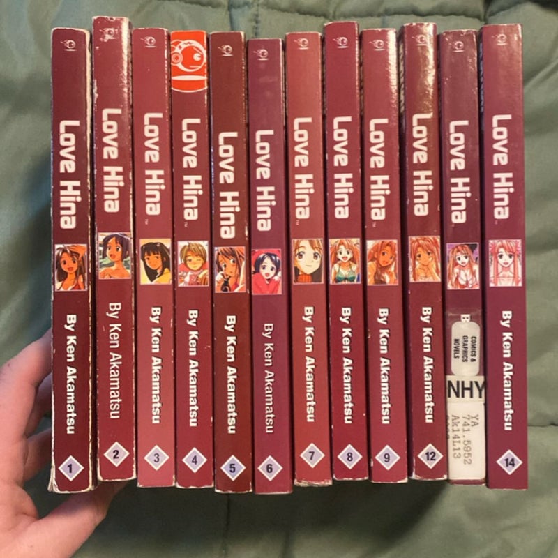 Love Hina 1-9 & 12-14