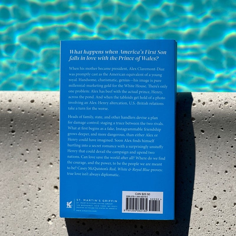 Out of print special Indigo Edition Red White and Royal Blue 