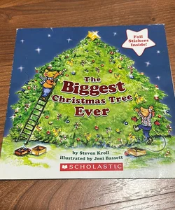 NEW! The Biggest Christmas Tree Ever w/ free Stickers