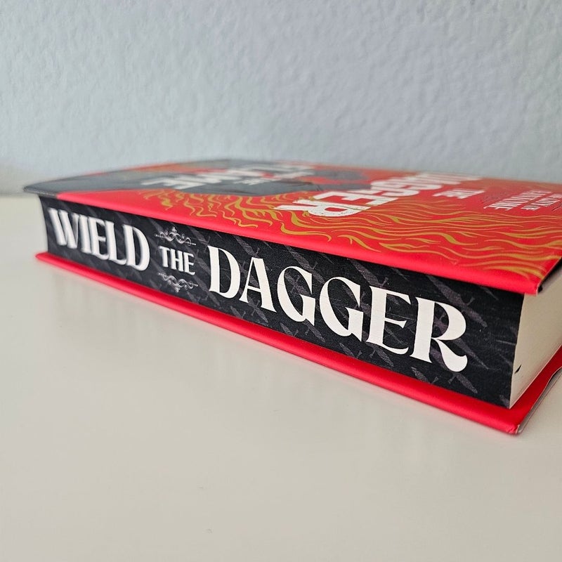 Waterstones The Dagger And The Flame Special Edition Black Sprayed Edge Wield The Dagger