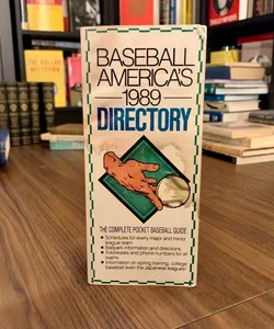 Baseball America's Directory, 1989