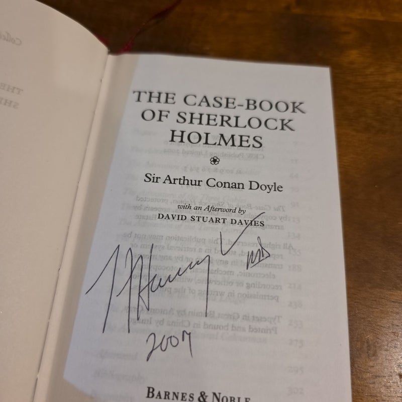 COLLECTOR'S LIBRARY, The Case-Book of Sherlock Holmes by Sir Arthur Conan Doyle 