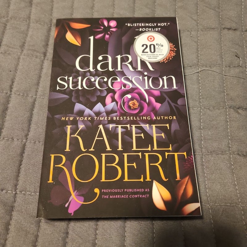 Dark Succession (previously Published As the Marriage Contract)