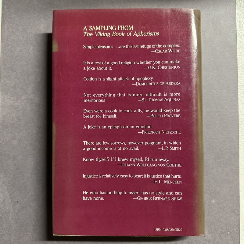The Viking Book of Aphorisms