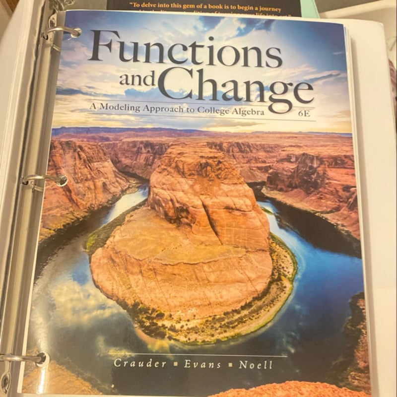 Functions and Change