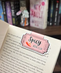 Spicy Bookclub Magnetic Bookmark