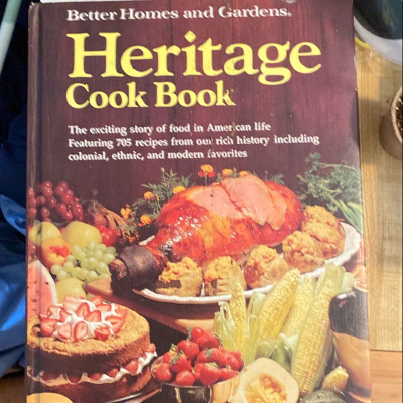 Heritage cook book