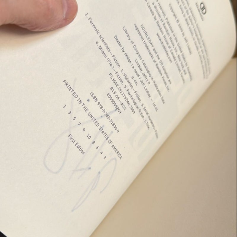 Dexter by Design SIGNED
