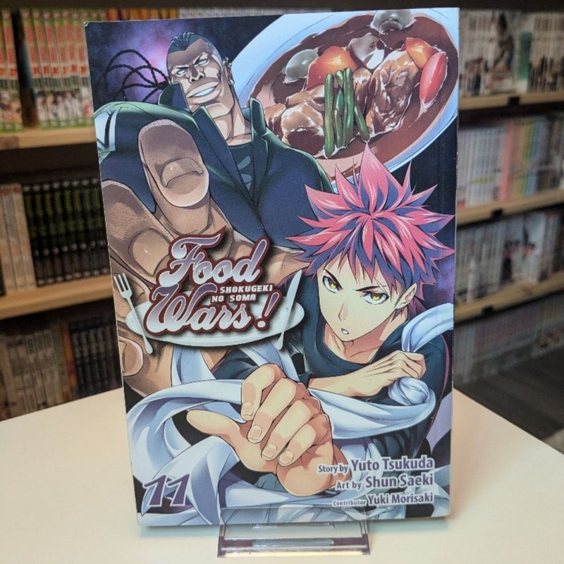 Food Wars! Manga Volumes 7, 9, 10 & 11