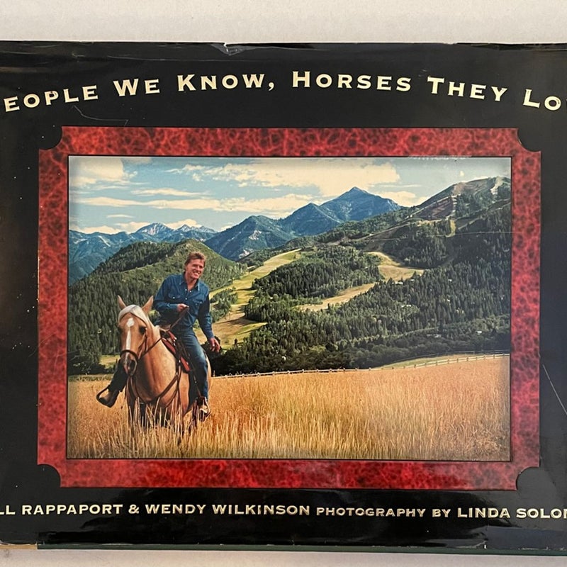 People We Know, Horses They Love