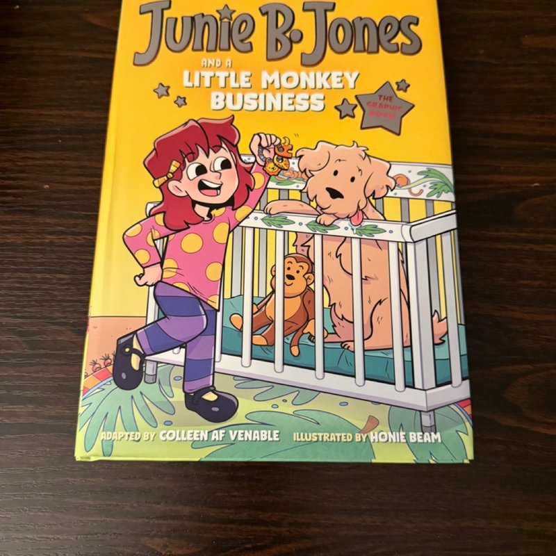 Junie B. Jones and a Little Monkey Business: the Graphic Novel by ...