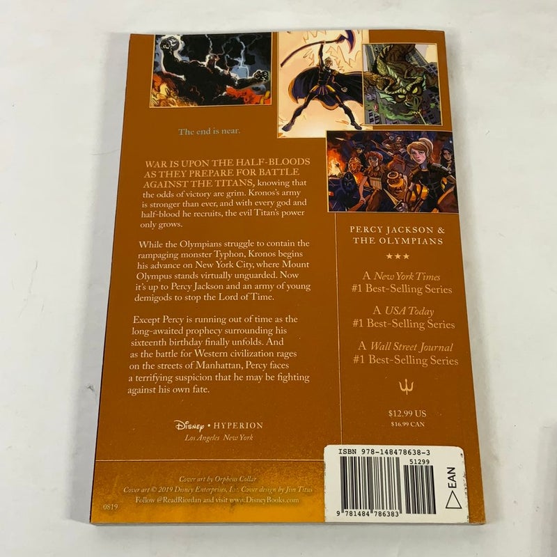 Percy Jackson and the Olympians the Last Olympian: the Graphic Novel