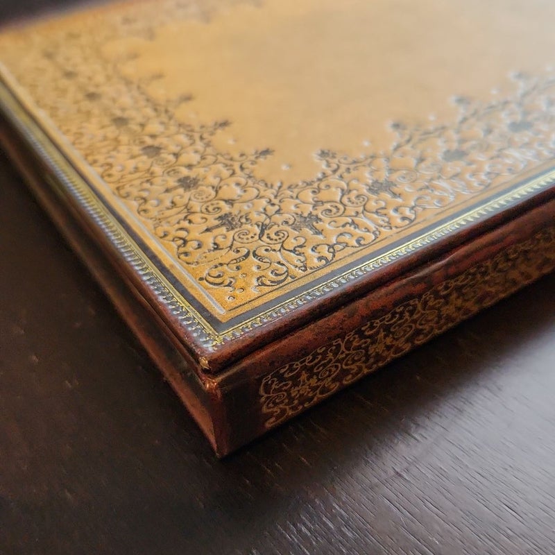 Important Nothings Quote Embossed Leather Journal - 7x5
