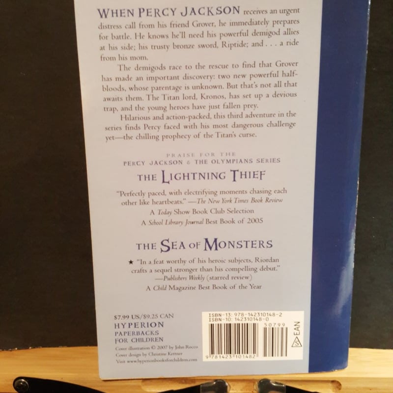 Percy Jackson and the Olympians, Book Three the Titan's Curse (Percy ...