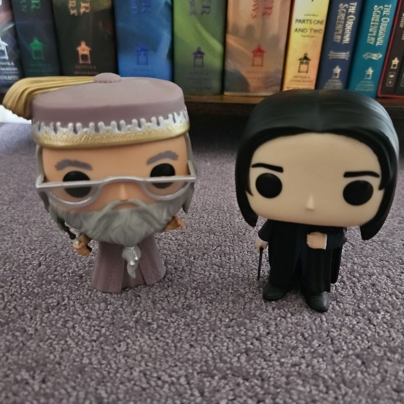 Dumbledore and Snape Funko