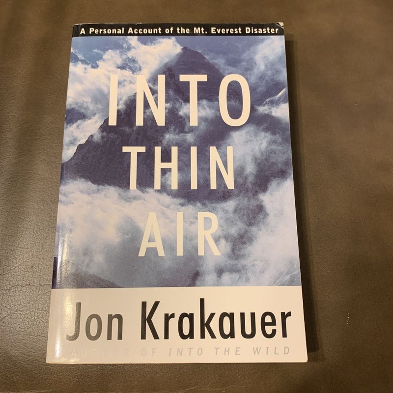 Into Thin Air