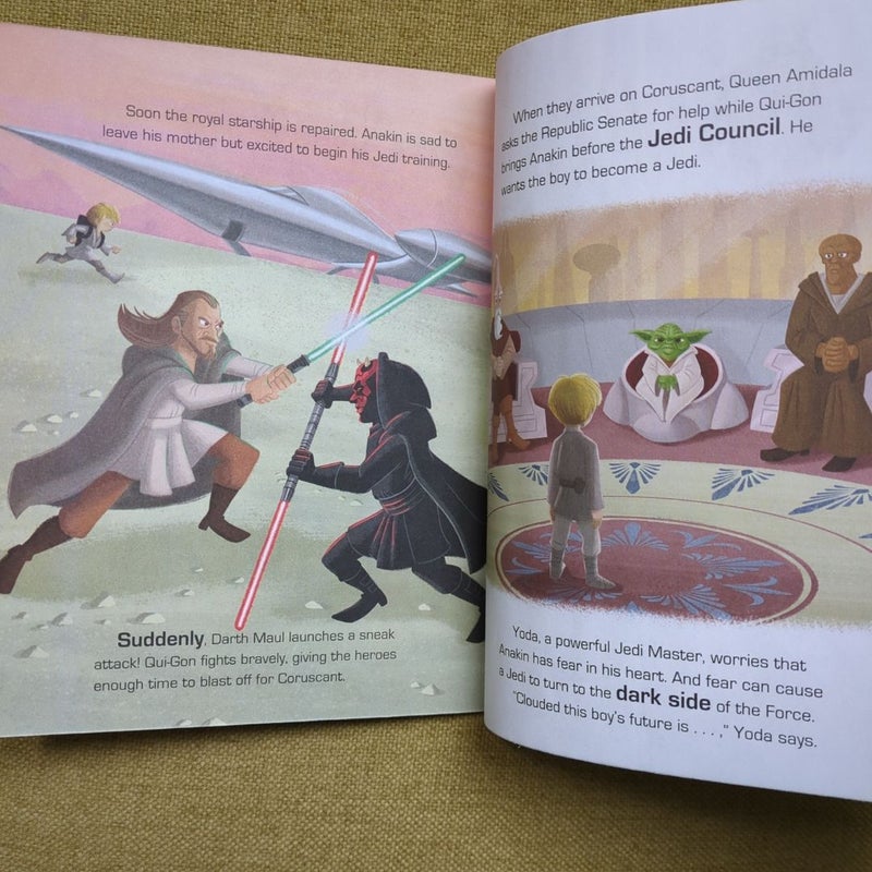 A Little Golden Book - Star Wars: the Phantom Menace