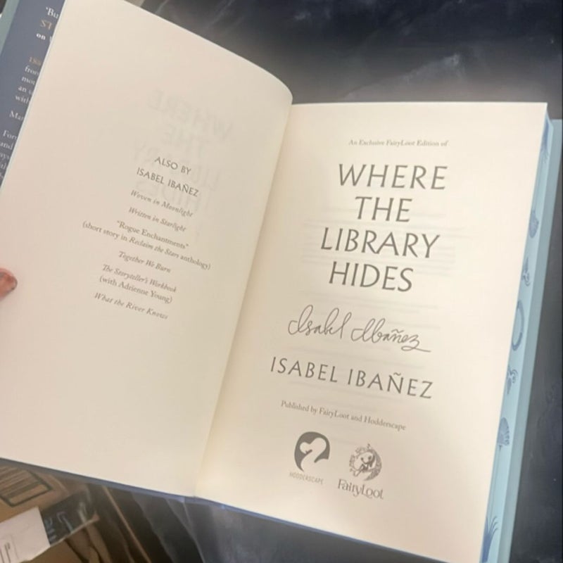 Where the Library Hides - Fairyloot 
