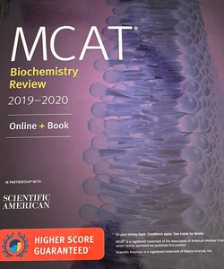 MCAT Biochemistry Review 2019-2020