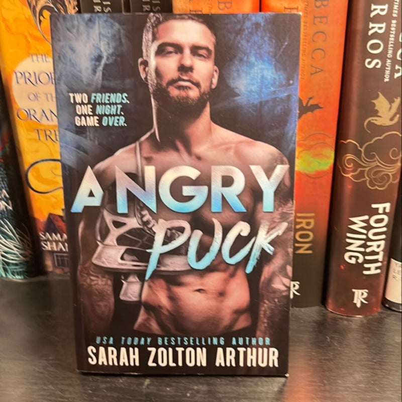 Angry Puck- Signed Copy!