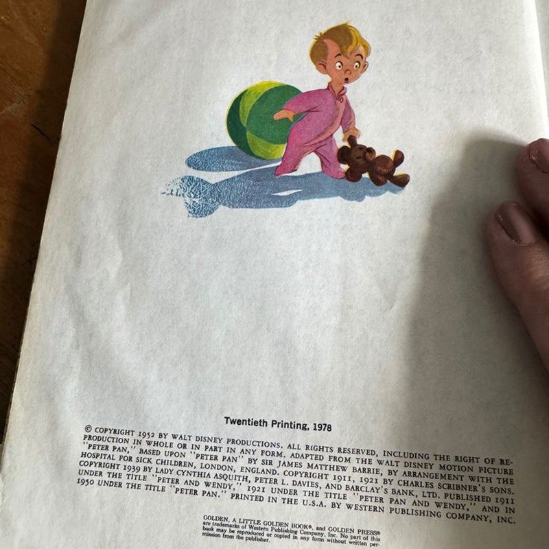 Walt Disney’s Peter Pan and Wendy
