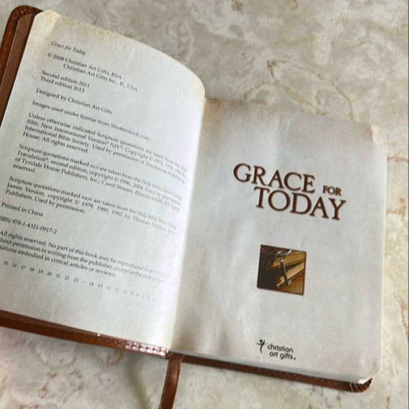 One Minute Devotions Grace for Today Luxleather