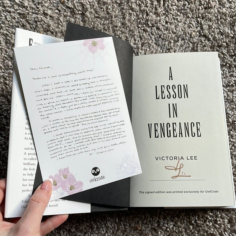 OwlCrate Edition: A Lesson in Vengeance